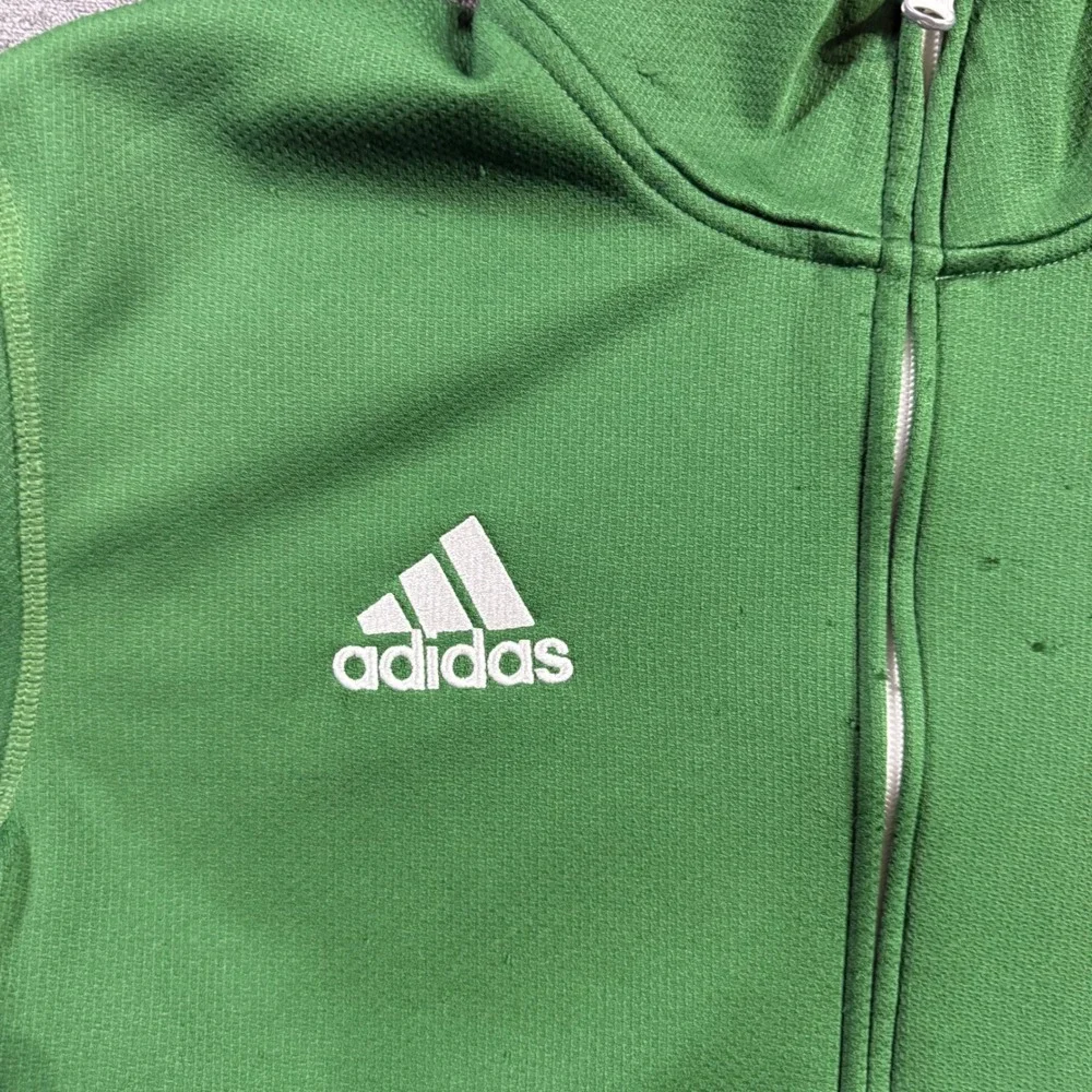 Adidas‎ Portland Timbers MLS Soccer Track Jacket Mens Medium Green Full Zip